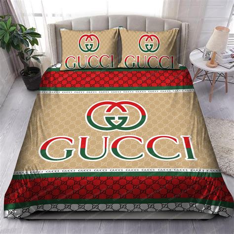 gucci bed set cheap|gucci sheets for queen size.